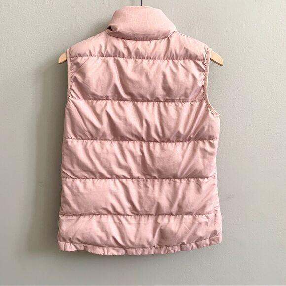 Daily Sports of Sweden Lavender Pink Padded Zip Up Vest Size Medium - Picture 4 of 7